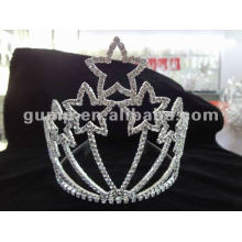 rhinestone large tiara crown